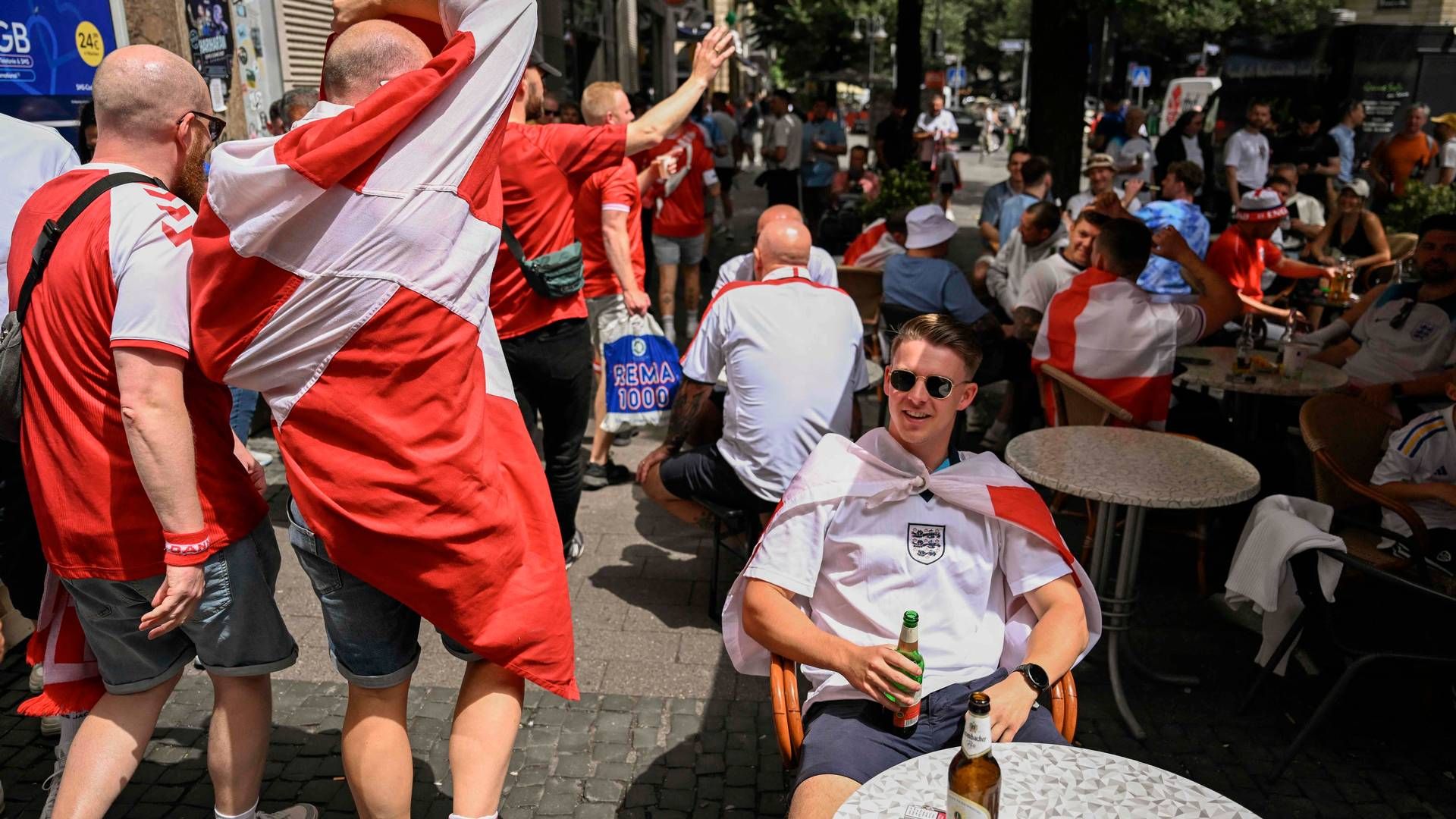 Europamesterskabet i fodbold er allerede i fuldt gang. Foto: Kirill Kudryavtsev/AFP/Ritzau Scanpix