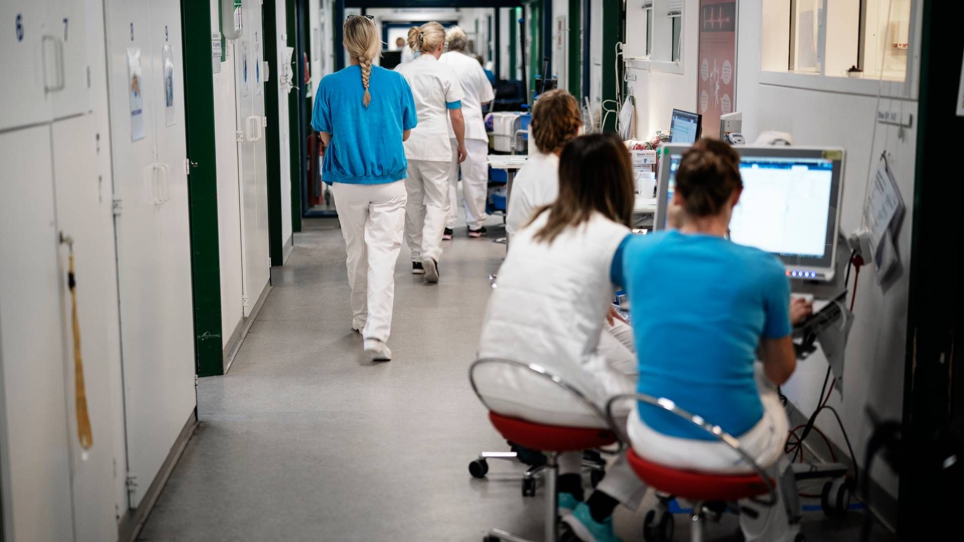 Det kan spare tid på danske hospitaler, hvis patienter selv kan overvåge deres sygdom hjemmefra. | Foto: Emil Agerskov