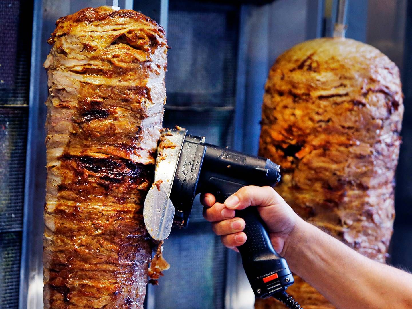 Avempro er store leverandører av blant annet kebabkjøtt. | Foto: AP Photo/Michael Probst