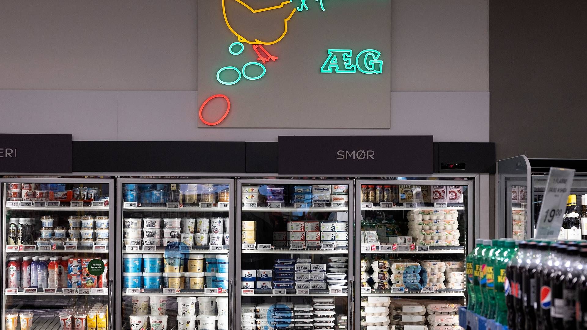 "Dagligvarebutikkernes forventninger til priser er vendt på hovedet," siger seniorøkonom i Dansk Erhverv. | Foto: Finn Frandsen