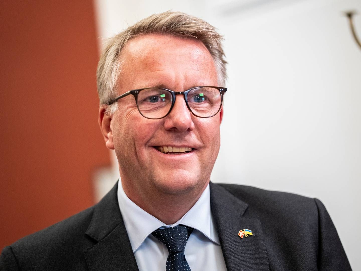 ”Danmark skal være et iværksætterland i verdensklasse,” sagde erhvervsminister Morten Bødskov (S), da han præsenterede de 46 initiativer ved et pressemøde. | Photo: Ida Marie Odgaard/Ritzau Scanpix