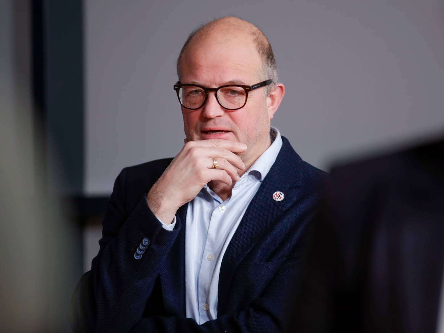 Før Karl-Petter Løken kom til NFF i 2022, var han investeringsdirektør i Aker Horizons. | Photo: Emilie Holtet / NTB