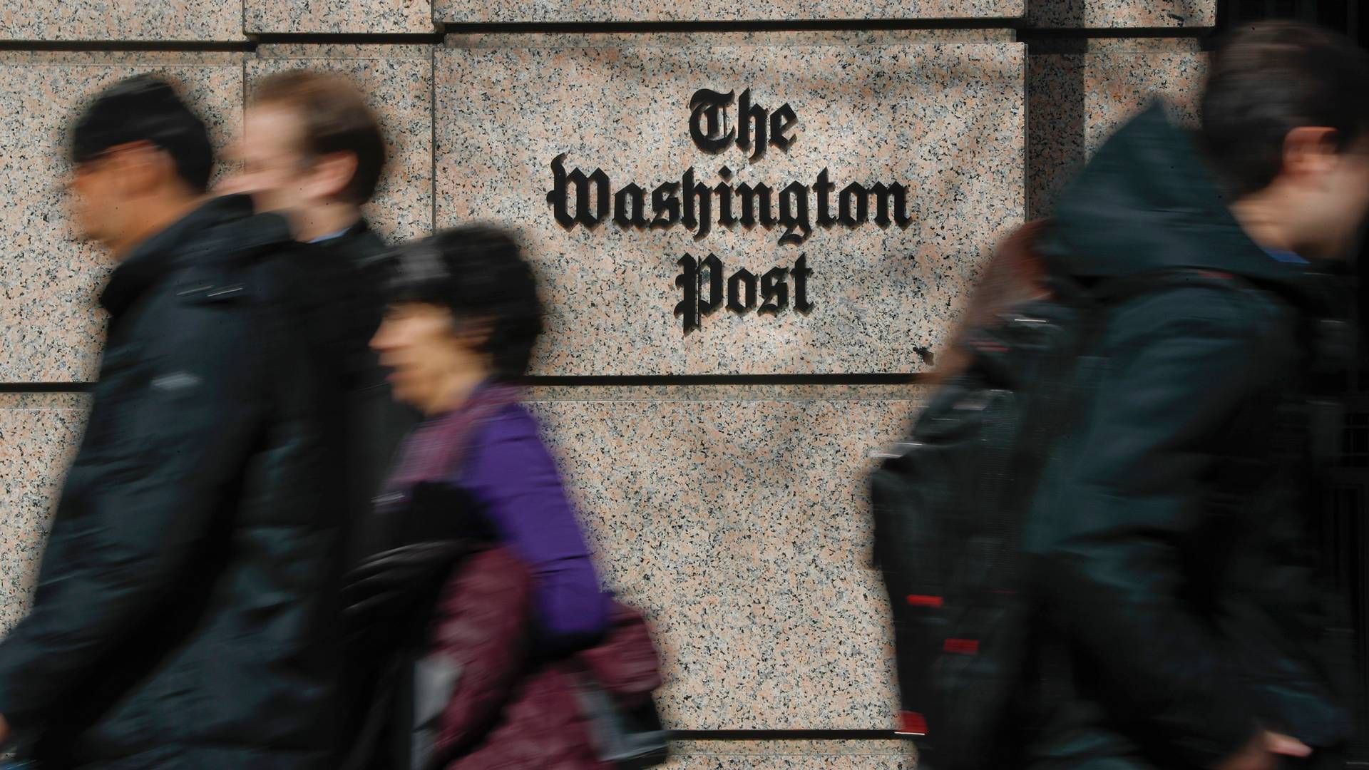 The Washington Post får ikke Robert Winnett som chefredaktør som planlagt. | Foto: Pablo Martinez Monsivais/AP/Ritzau Scanpix