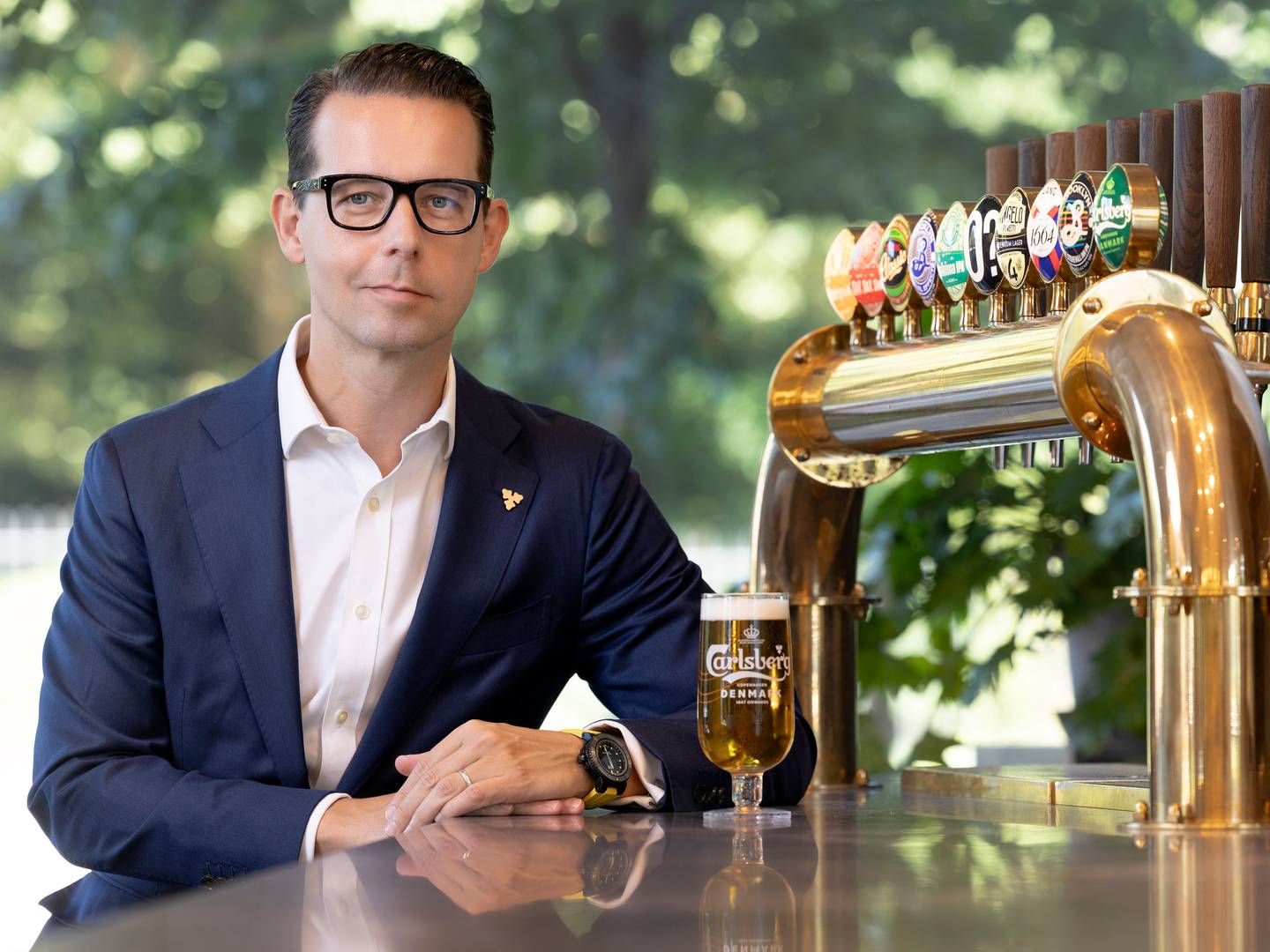Carlsberg har inngått en avtale med drikkevaregiganten PepsiCo om å overta lisensen på det britiske markedet. | Jacob Aarup-Andersen, Administrerende direktør i Carlsberg. | Foto: Carlsberg Group