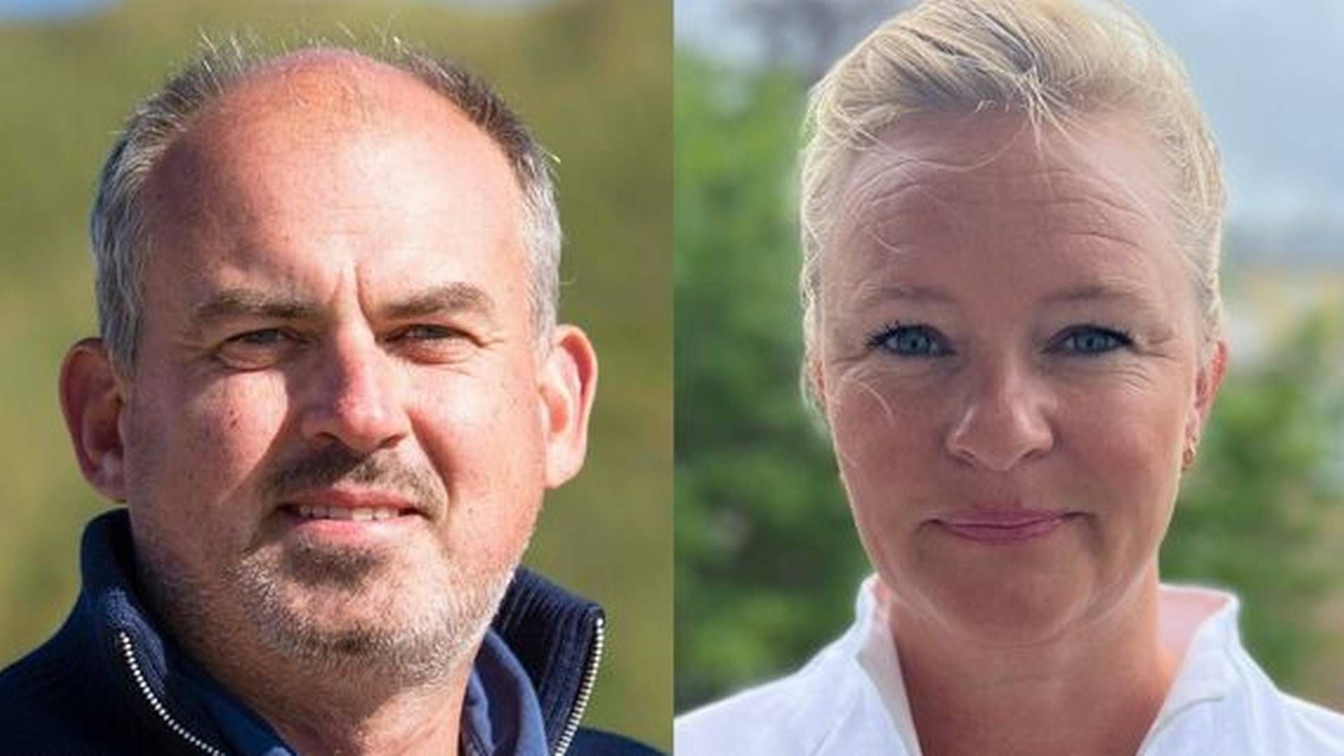 Michael Bille Frandsen og Mia Marie Borup er nye producere i Nordisk Film. | Foto: Mike Köllofel og Elvira Borup Povlsen