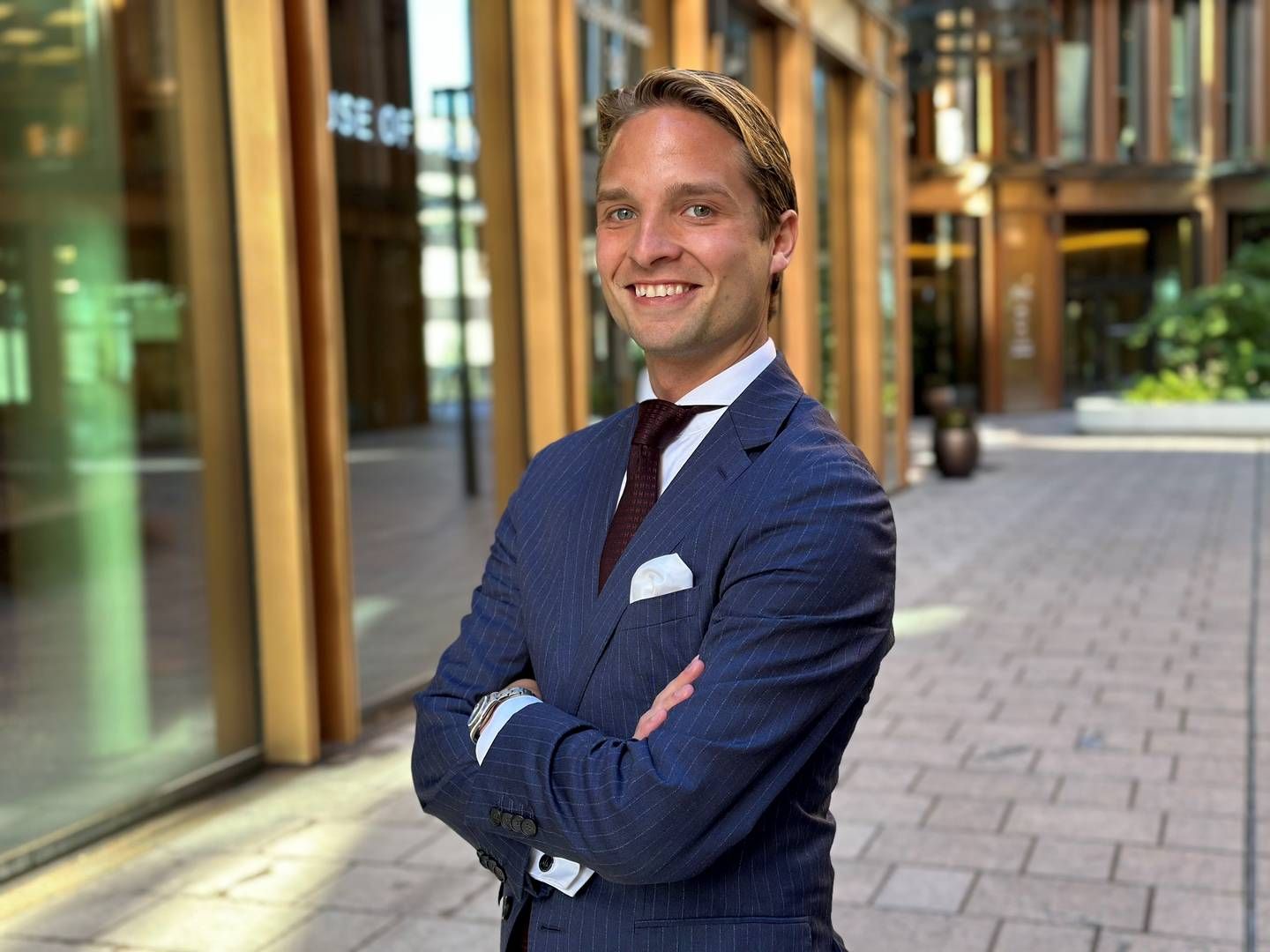 JOBBER I LONDON: Stephan Bergmann Johansen har tatt hele jusutdanningen i utlandet, og jobber nå for et globalt advokatfirma i London. | Foto: Privat