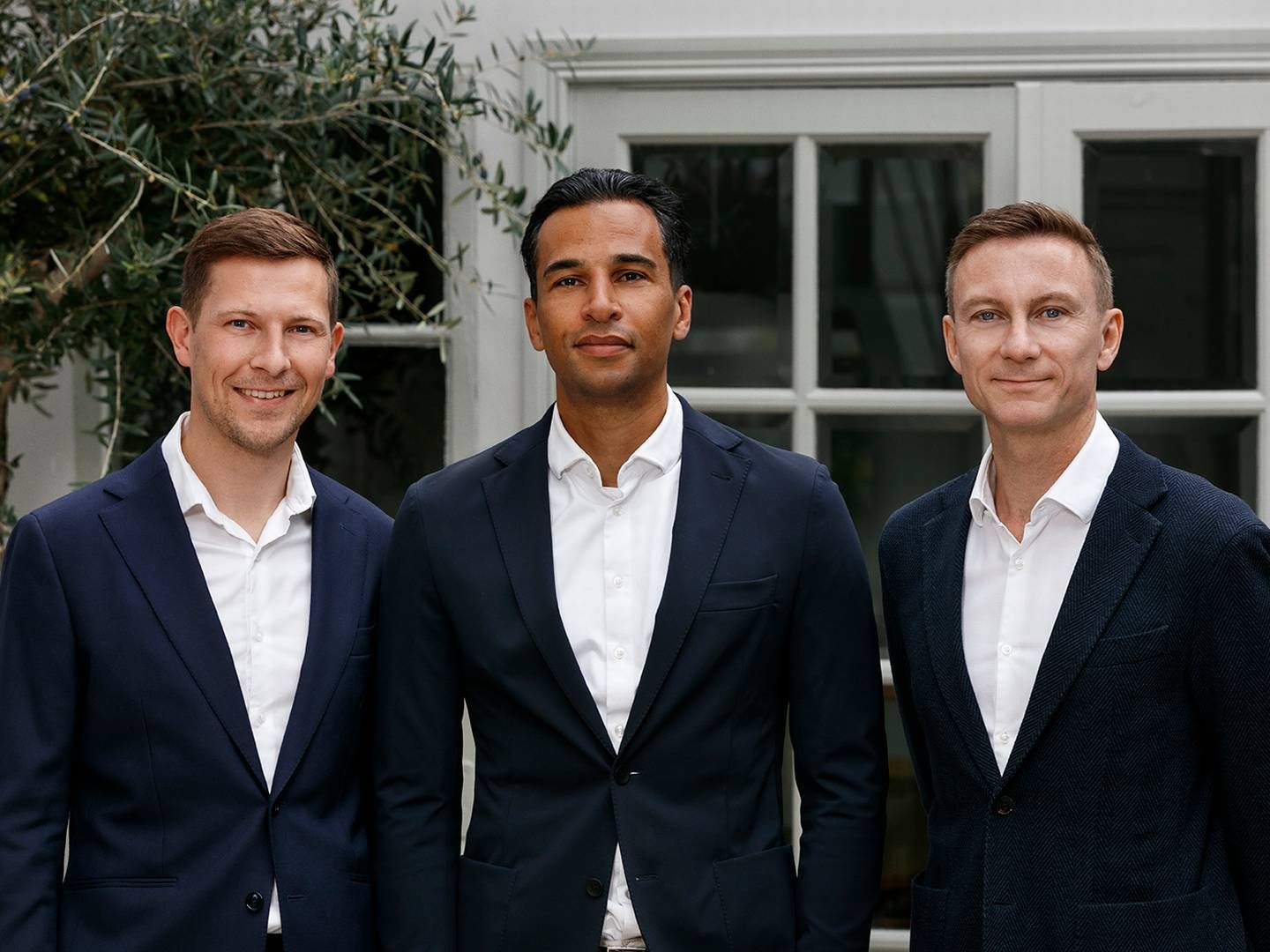 Fra venstre: Andreas Bagunck, ny udviklingsdirektør hos Innovater, Mahad Farah, ny direktør for Innovater Melius og Peter Søgaard, kommende adm. direktør hos Innovater. | Photo: PR / Innovater