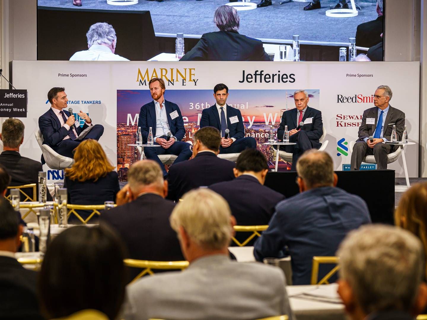 Dry cargo carriers discussed the green transition at Marine Money Week. | Photo: Foto: Marine Money Week