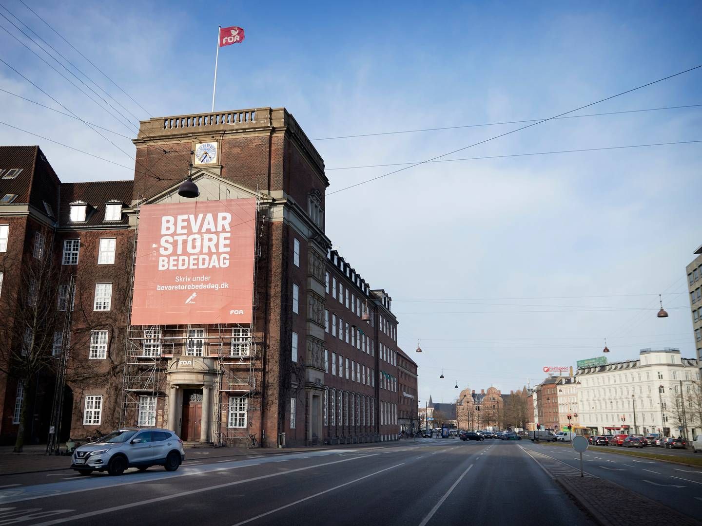 FOA har hovedkvarter i det centrale København. Efter sommerferien får forbundet ny pressechef. | Foto: Jens Dresling/Ritzau Scanpix