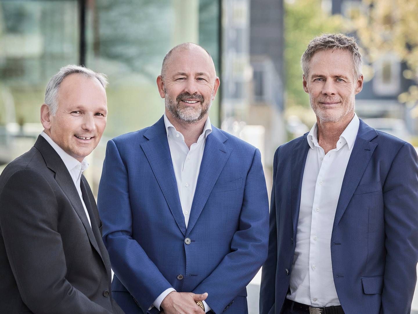 Newly merged ArthaScope has all three of its co-founders as CEOs: Jonas Melchior, Jan Severin Sølbæk and Brian Kudsk. | Foto: PR / ArthaScope