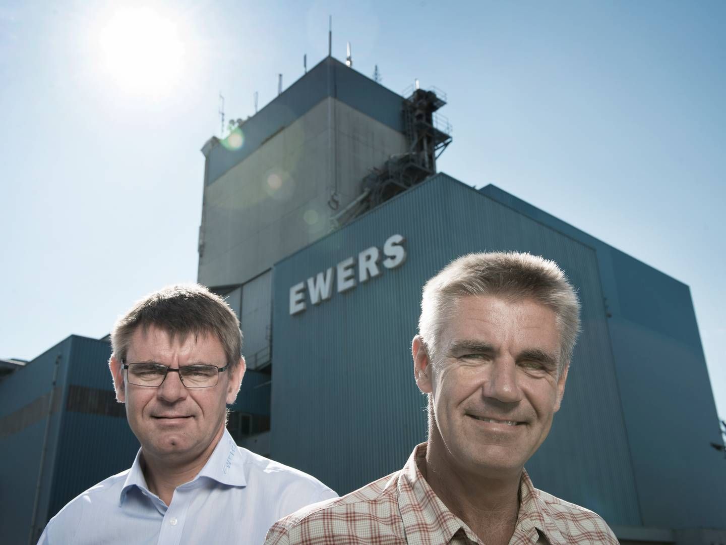 Hans Otto og Claus Ewers har taget de første skridt til at indføre syvende generation i grovvarevirksomheden fra Sønderborg. | Photo: Joachim Ladefoged