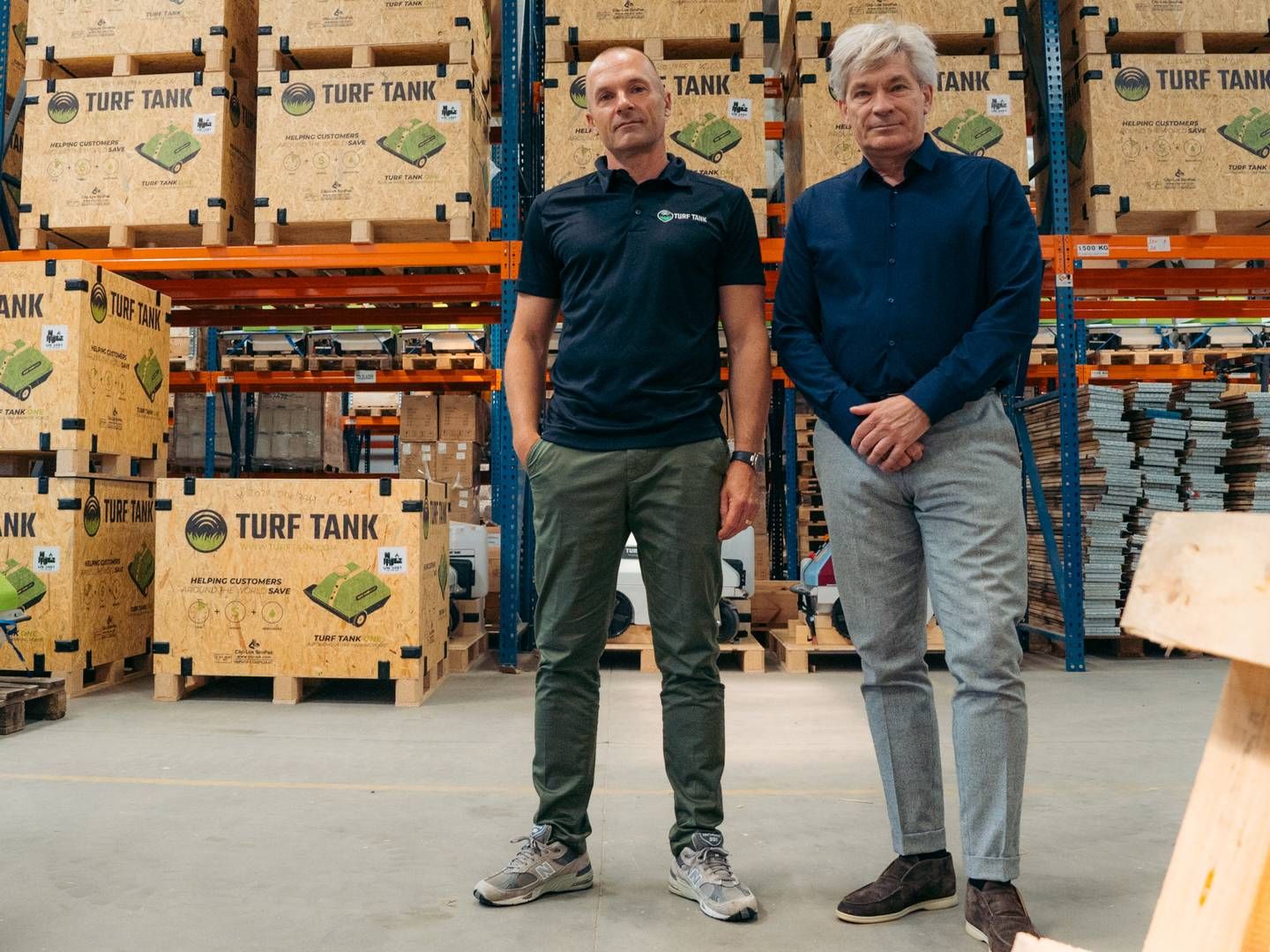 Mikkel Jacobsen og Johnny Laursen har stiftet Turf Tank. | Photo: PR.