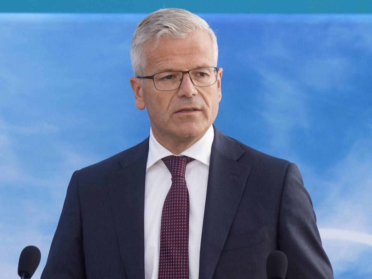 ”It has been a good process, ensuring that we can make the most well-informed decision possible,” says Maersk CEO, Vincent Clerc. | Foto: Tom Little/Reuters/Ritzau Scanpix