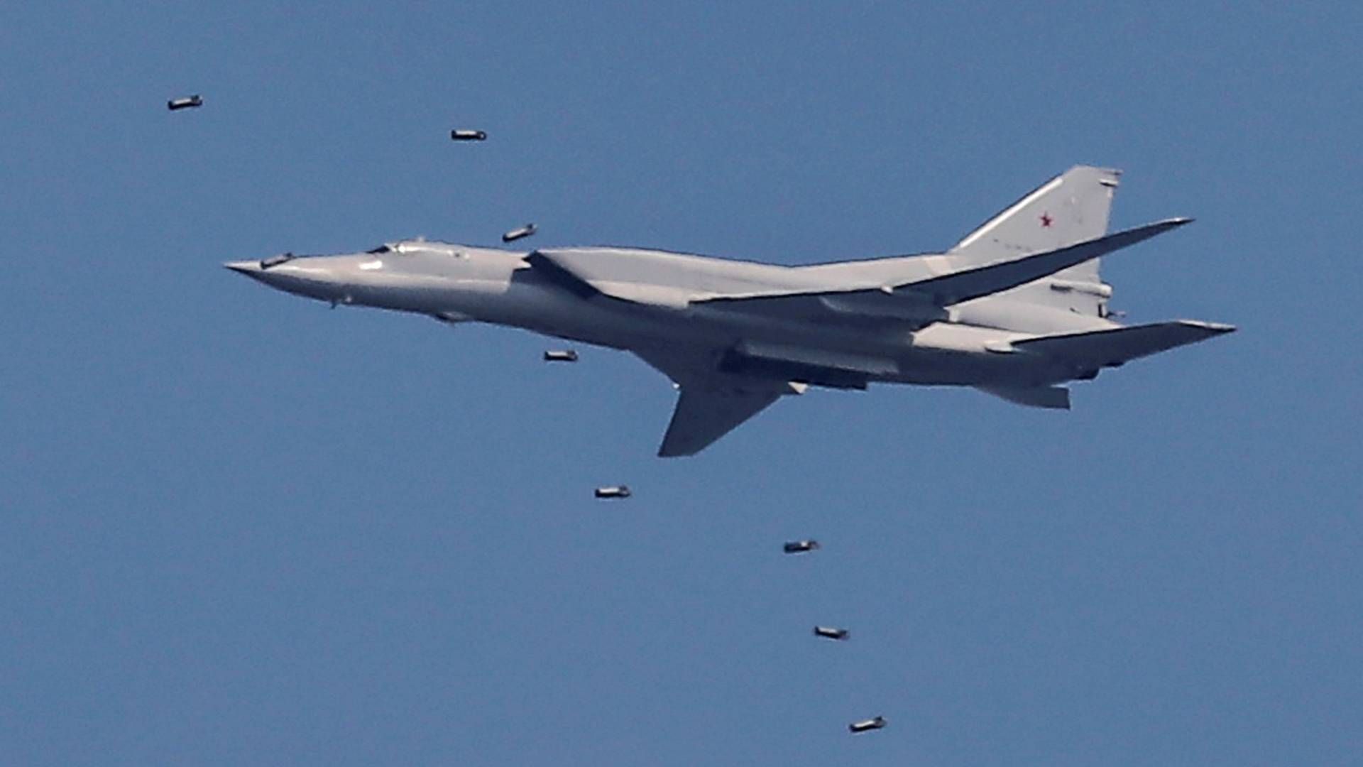Russiskudviklet strategisk bombefly. | Foto: Maxim Shemetov/Reuters/Ritzau Scanpix
