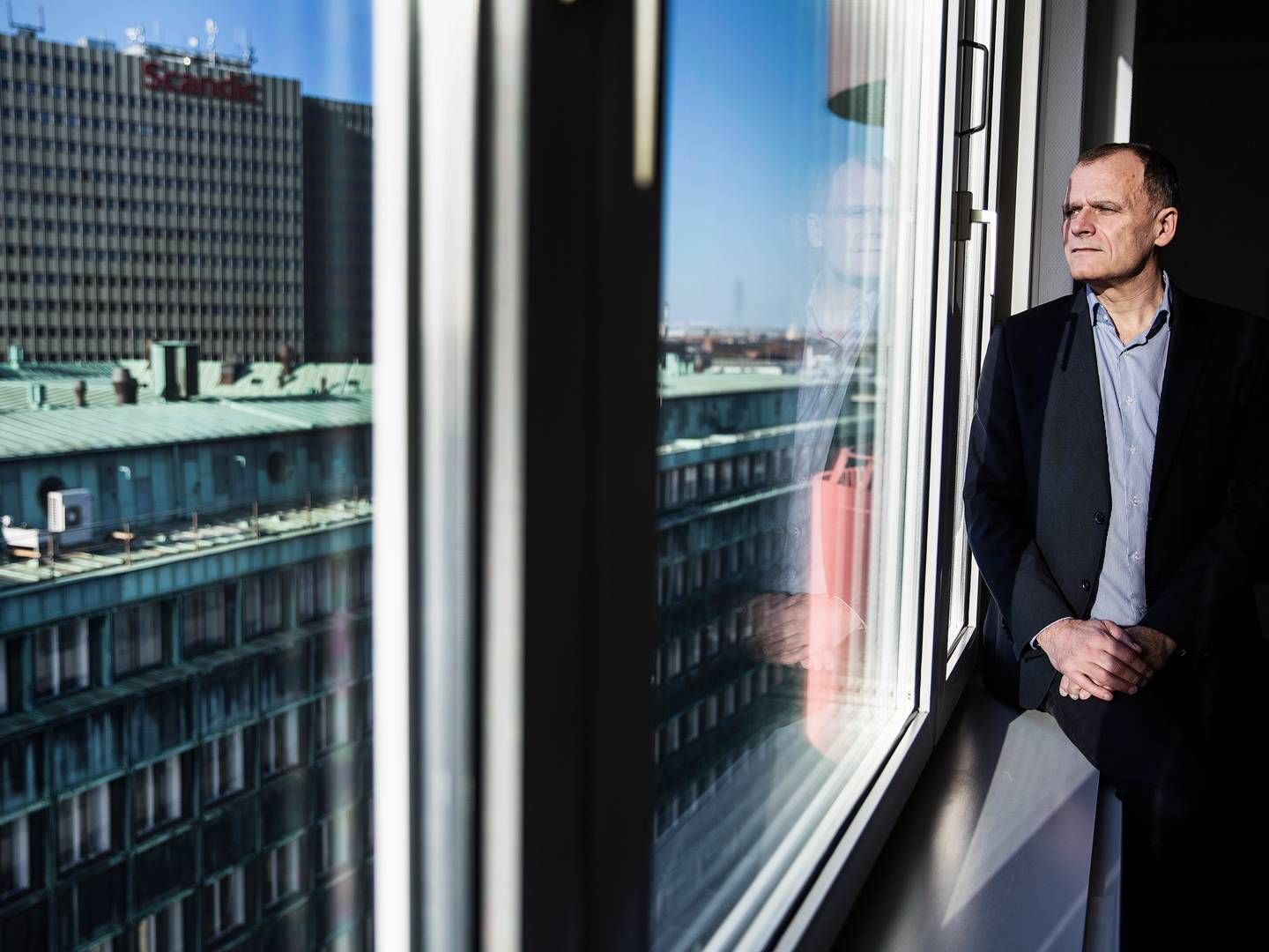 Jan Hansen er direktør for Andelsboligforeningernes Fællesrepræsentation, ABF, og han er bekymret for, at den store usikkerhed om boligskattereformen vil skade andelsboligmarkedet. Arkivfoto: Niels Hougaard