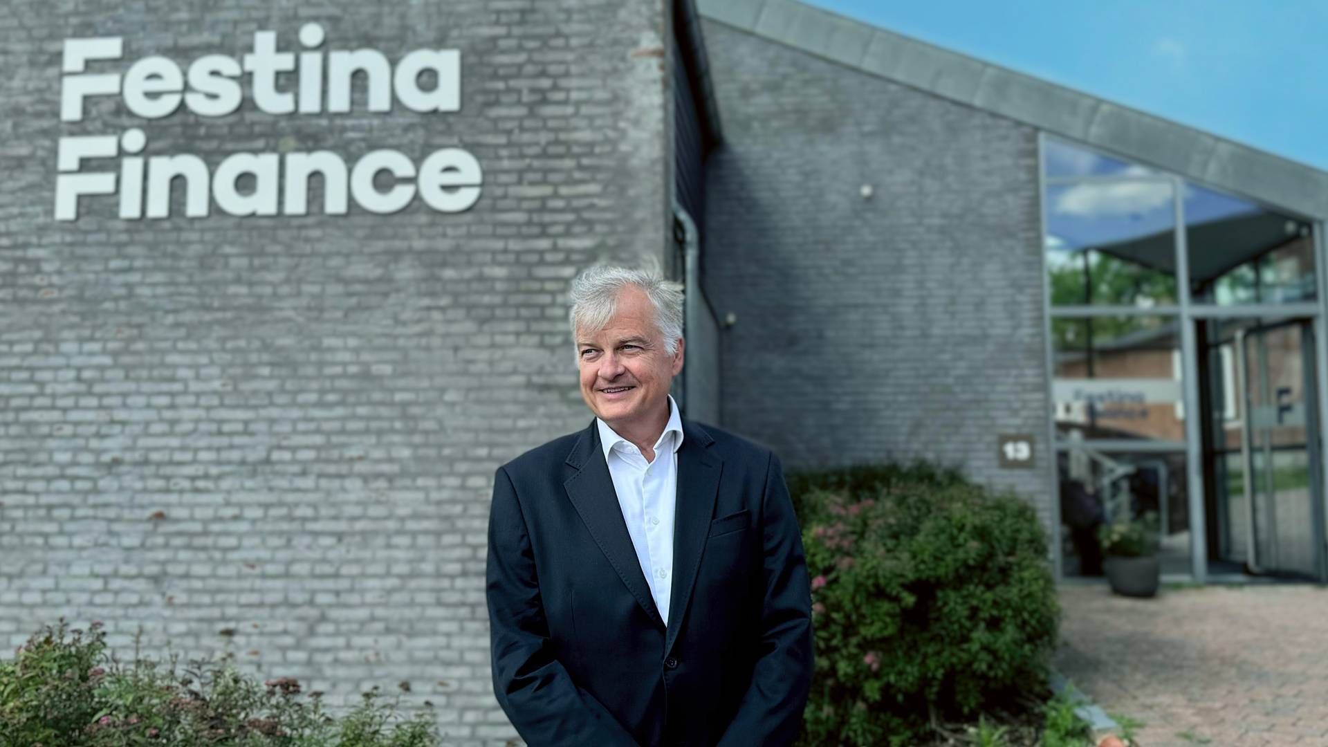 Adm. direktør i Festina Finance Mikael Braagaard fortæller, at udlandet er en vital del af selskabets fremtid. | Foto: PR-foto Festina Finance
