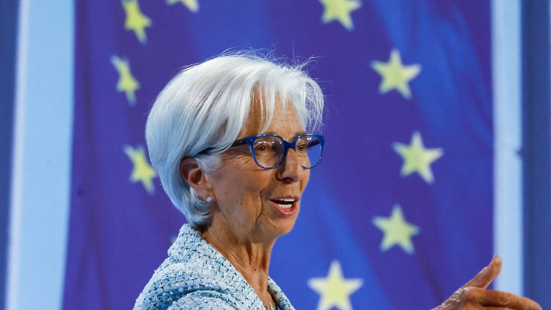 Christine Lagarde er chef for Den Europæiske Centralbank, der 18. juli skal tage stilling til, om renten skal ændres. Her spiller inflationen en stor rolle | Foto: Wolfgang Rattay