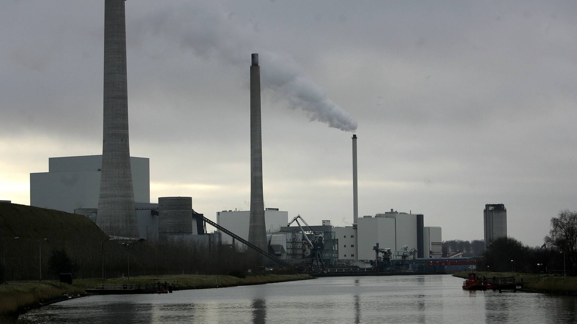 Funen Power Station burning coal. | Photo: Lars Skaaning