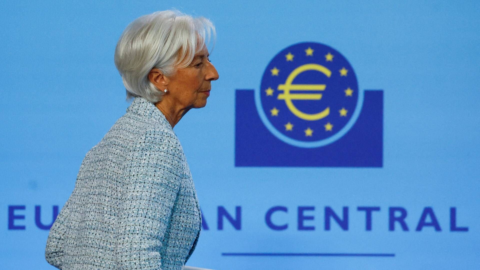 Christine Lagarde, øverste chef for ECB. | Foto: Wolfgang Rattay/Reuters/Ritzau Scanpix