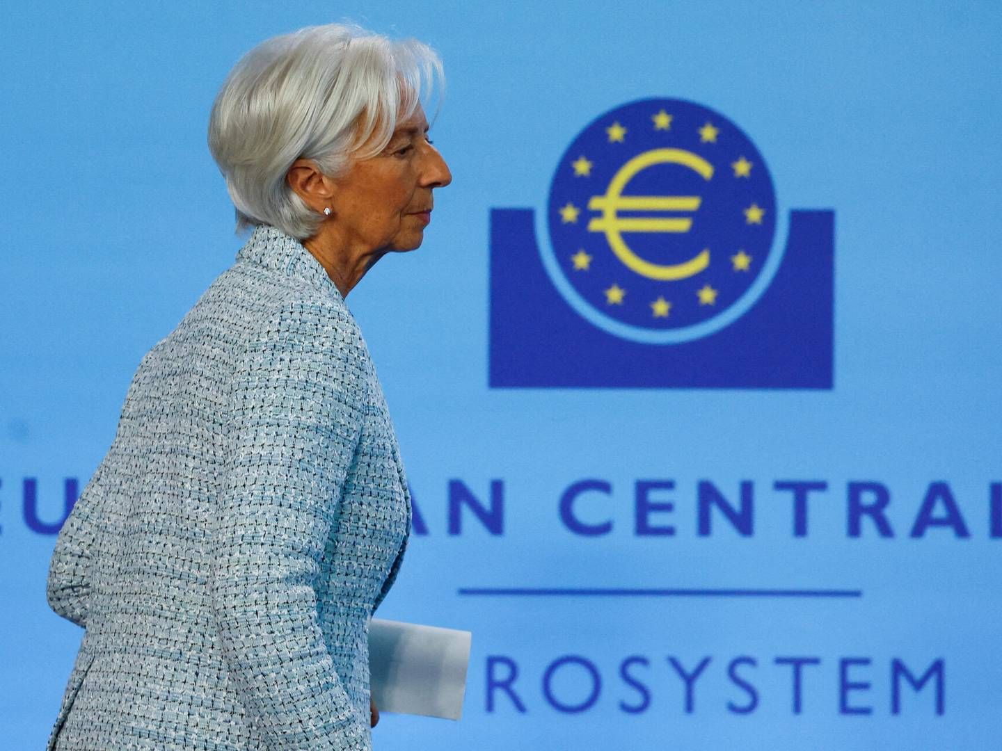 Christine Lagarde, øverste chef for ECB. | Photo: Wolfgang Rattay/Reuters/Ritzau Scanpix
