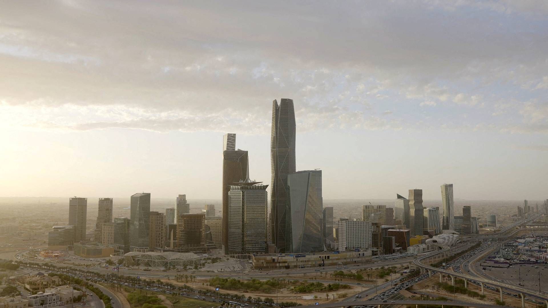 Arkivbillede af skylinen i Riyadh i Saudi-Arabien | Foto: Mohammed Benmansour/Reuters/Ritzau Scanpix