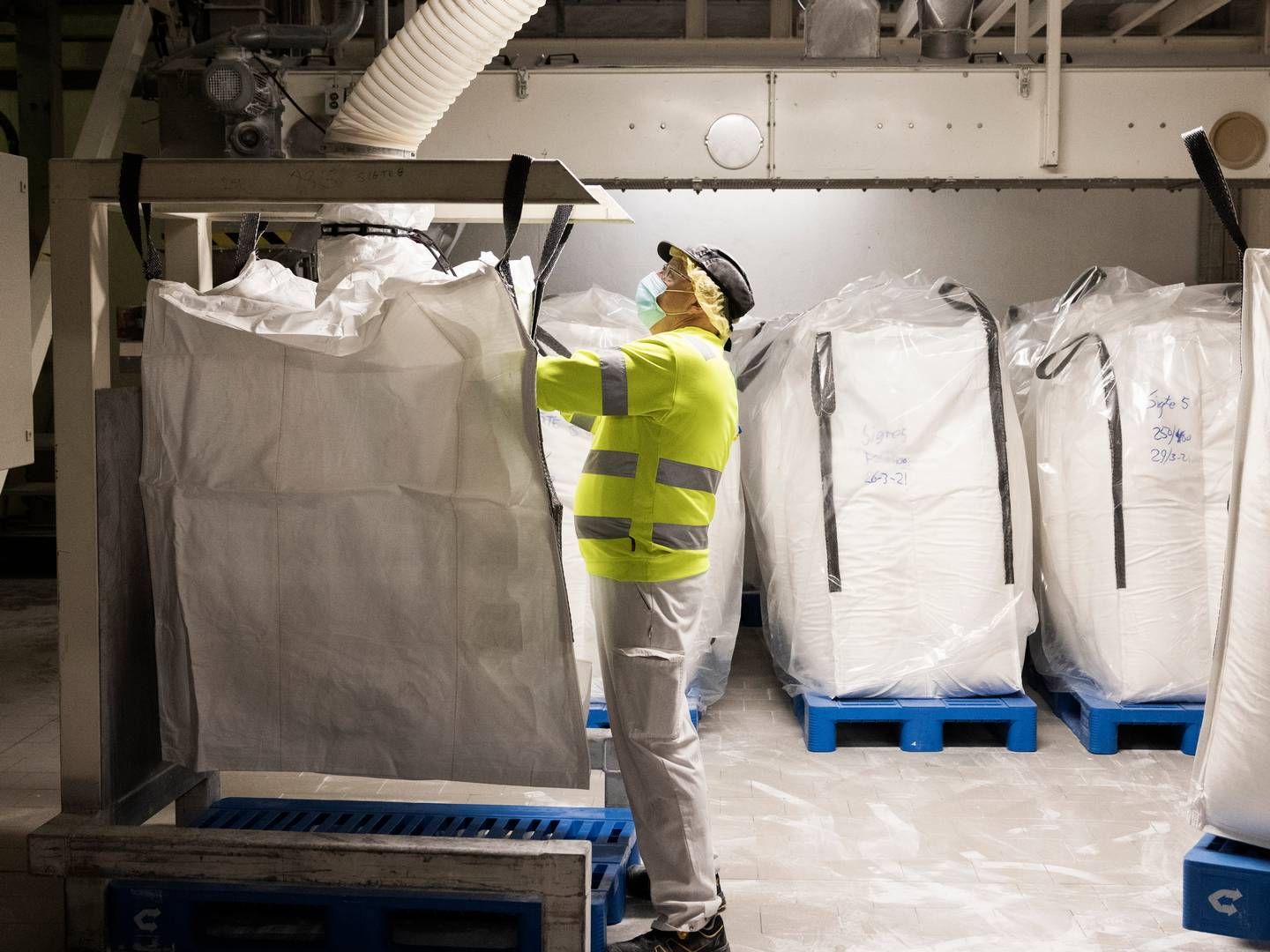 Der er sikret gas i ny energiaftale til de to sukkerfabrikker under Nordic Sugar i Nakskov og Nykøbing Falster. | Foto: Gregers Tycho/Ritzau Scanpix