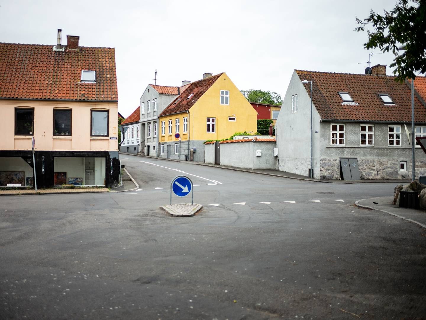 Grønbechs Hotel ligger her i Allinge på det nordlige Bornholm. | Foto: Rasmus Flindt Pedersen
