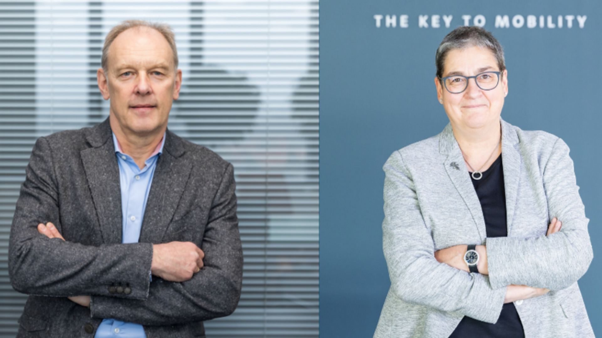 Frank Fiedler und Ingrun-Ulla Bartölke. | Foto: Volkswagen Financial Services