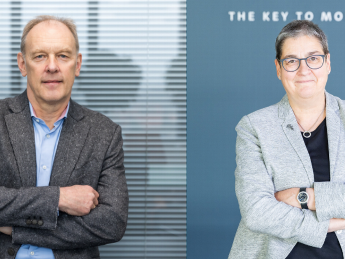 Frank Fiedler und Ingrun-Ulla Bartölke. | Photo: Volkswagen Financial Services