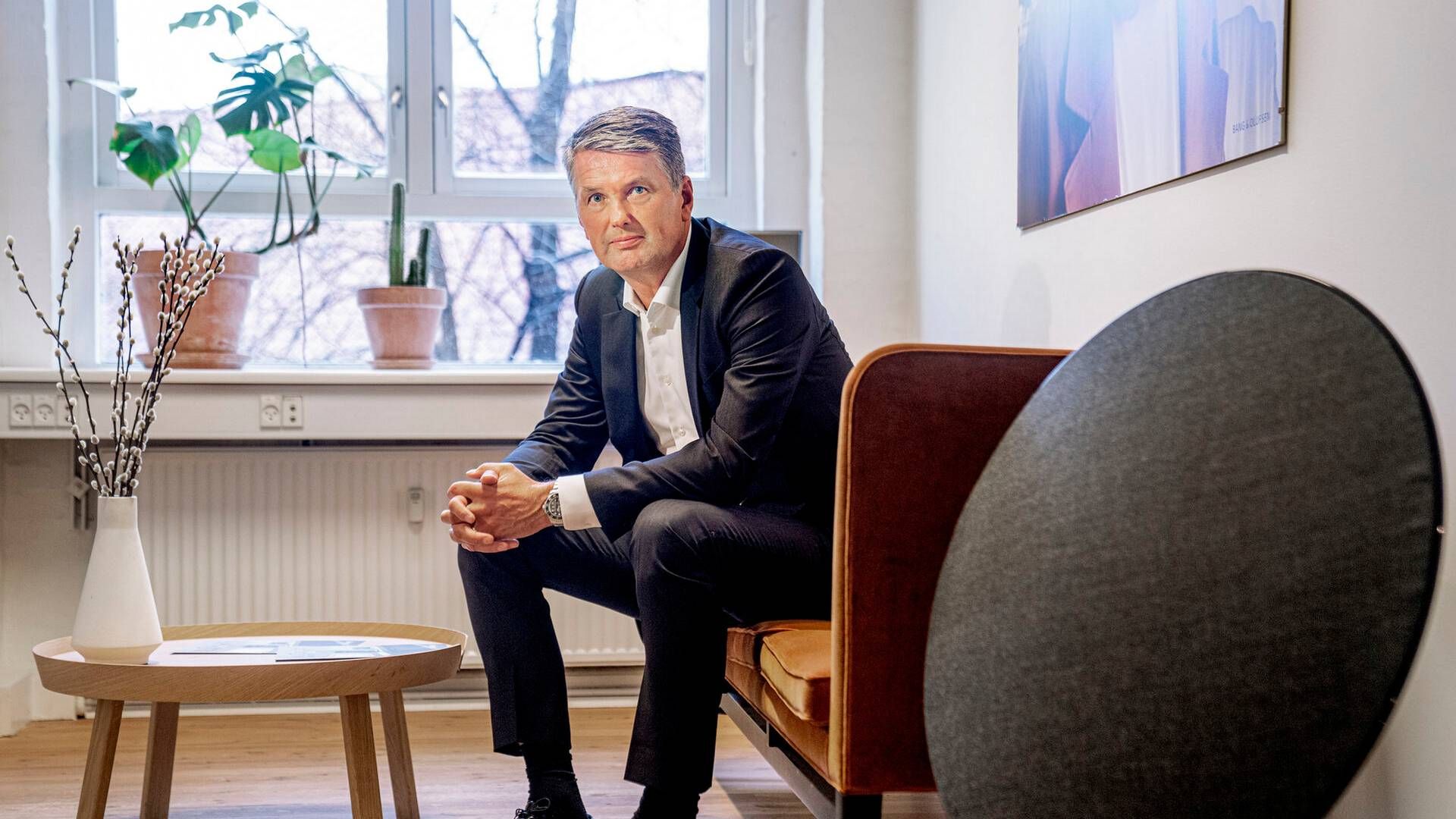 Over 2000 multibrandforhandlere er skåret væk i løbet af det skæve regnskabsår for 2023/24. Her ses topchef Kristian Teär. | Foto: Stine Bidstrup/Ritzau Scanpix