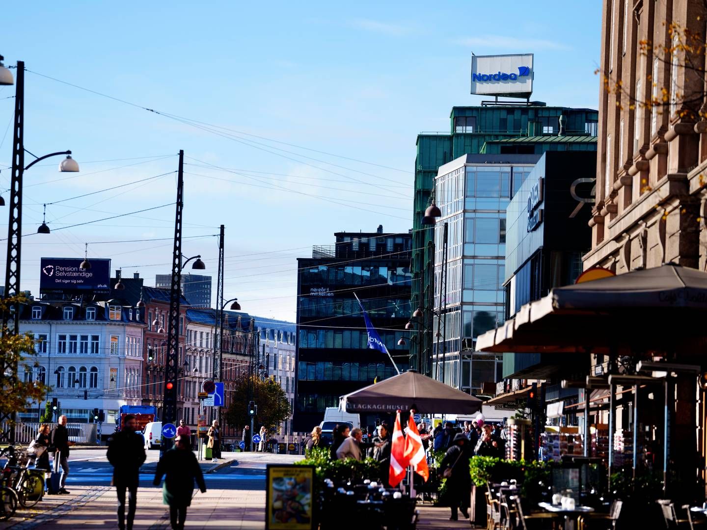 Nordea på Vesterport har været centrum for en del af den danske hvidvasksag. | Photo: Tariq Mikkel Khan