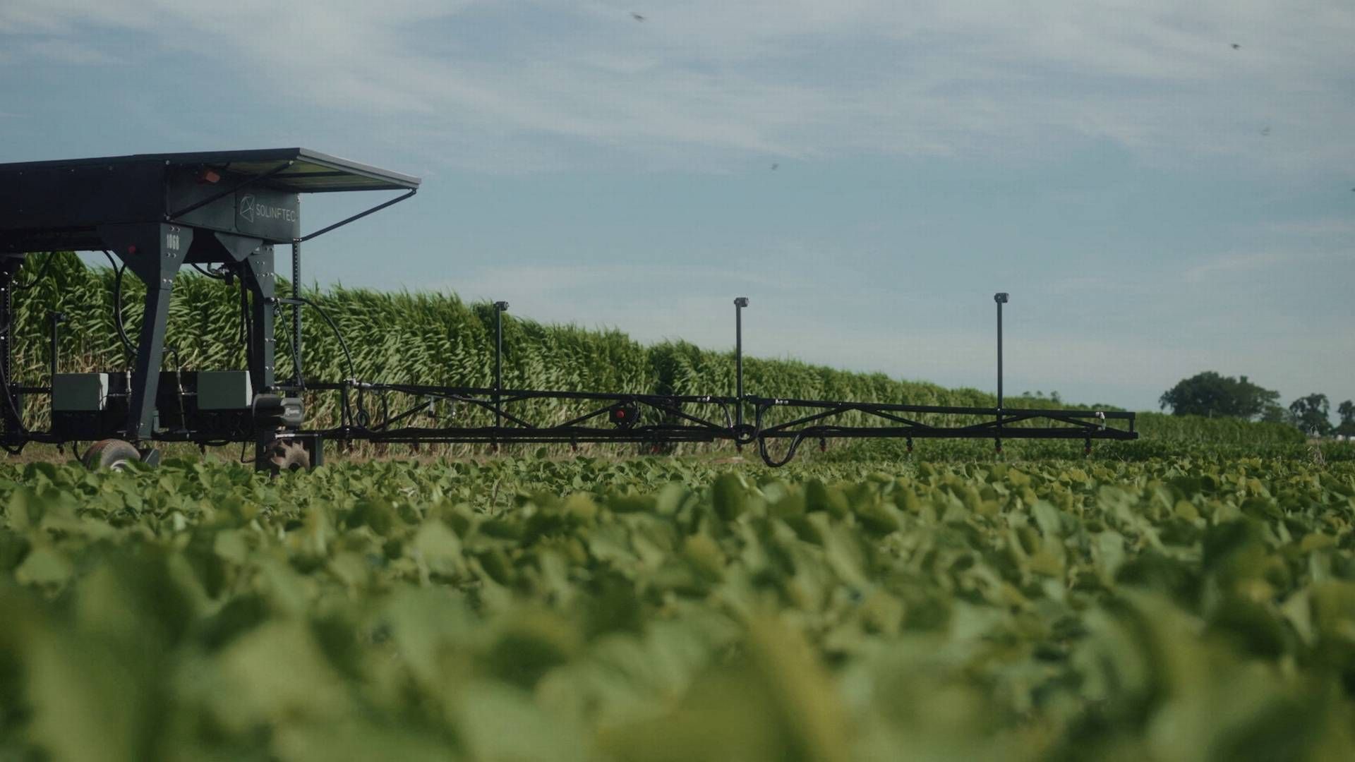 Agro Intelligence arbejder med automatiserede landbrugsmaskiner. Genrebillede. | Foto: Solinftec/Reuters/Ritzau Scanpix