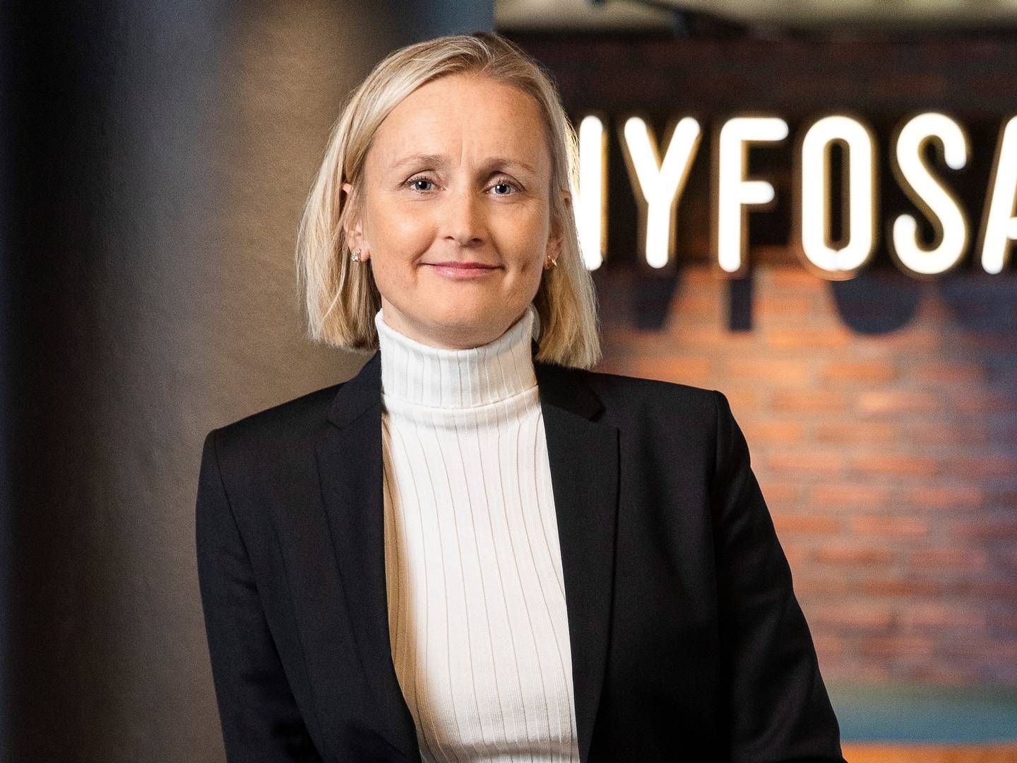 TAR FULLT EIERSKAP: Stina Lindh Hök er administrerende direktør i Nyfosa, som nå har kjøpt sin andre halvpart av det norske joint venture-selskapet Samfosa. | Foto: Nyfosa (PR)
