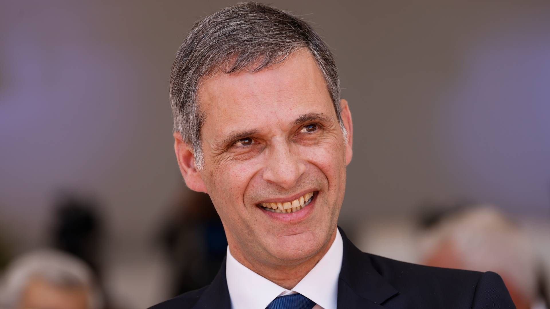 "We are committed to driving innovation with tangible benefits for our staff members and our customers,” says Rodolphe Saadé, CEO of CMA CGM. | Photo: Ludovic Marin/AP/Ritzau Scanpix
