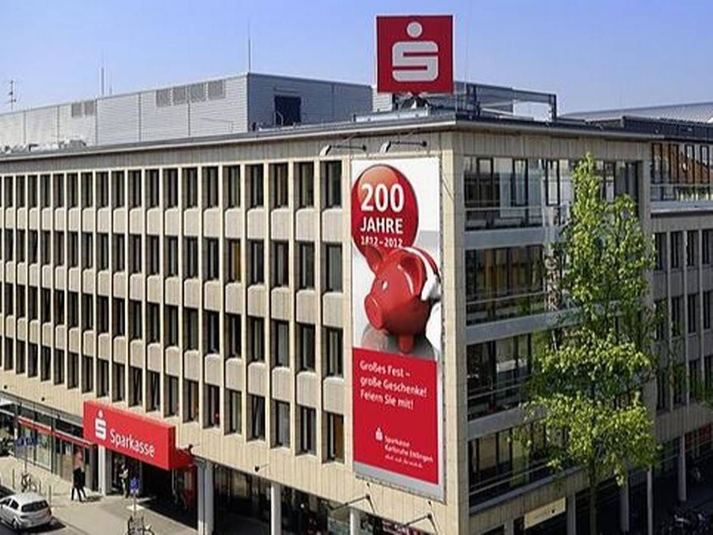 Die Zentrale der Sparkasse Karlsruhe. | Foto: Sparkasse Karlsruhe