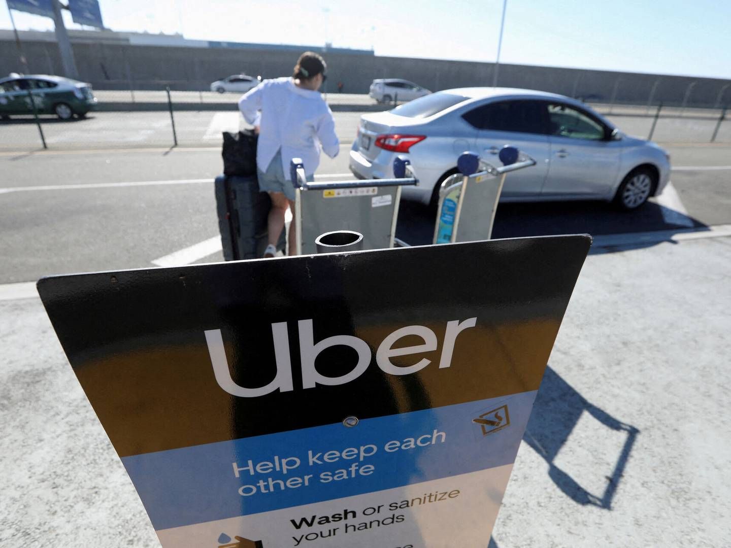 Uber og Lyft har vundet en stor retssag i Californien. | Foto: David Swanson/Reuters/Ritzau Scanpix