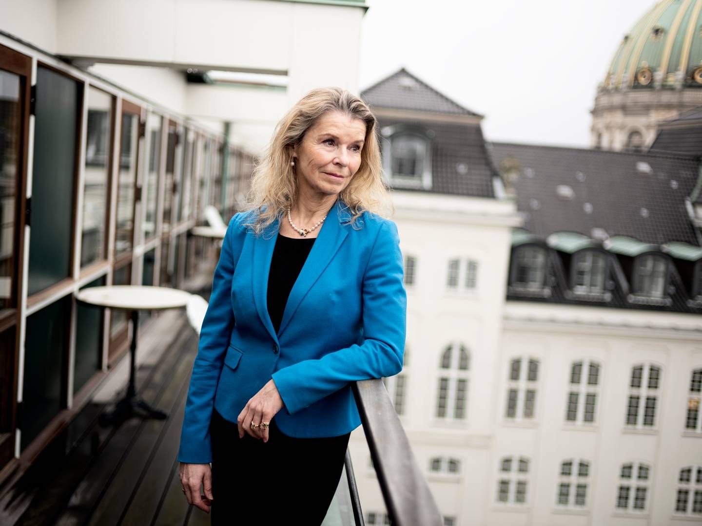 Anne Louise Eberhard har været formand for Finansiel Stabilitets bestyrelse siden 2022. Hun er desuden medlem af bestyrelsen hos bl.a. FLSmidth, Simcorp og Bavarian Nordic. | Photo: Sofia Busk