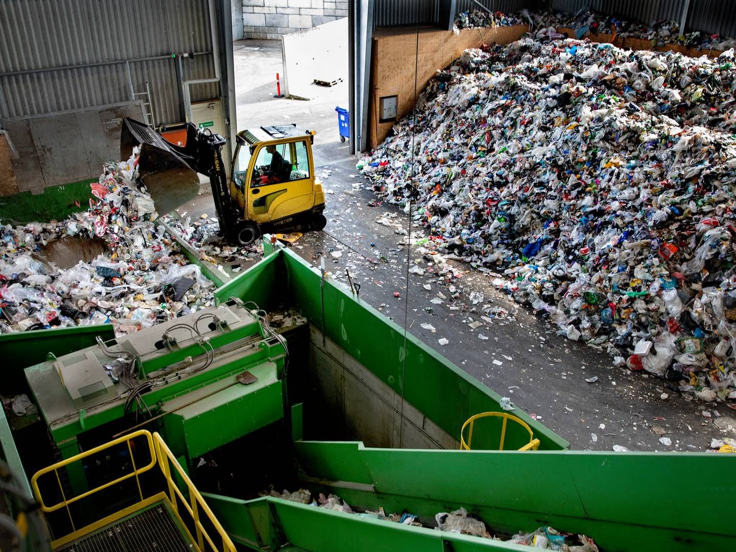 Nordværk beskæftiger sig bl.a. med affaldssortering. Her ses et billede fra 2020 af selskabets anlæg i Aalborg. | Foto: Finn Frandsen