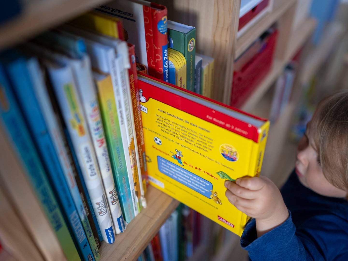 Forlaget Globe laver bøger og læringsmateriale for de mindste. | Photo: Hendrik Schmidt/AP/Ritzau Scanpix