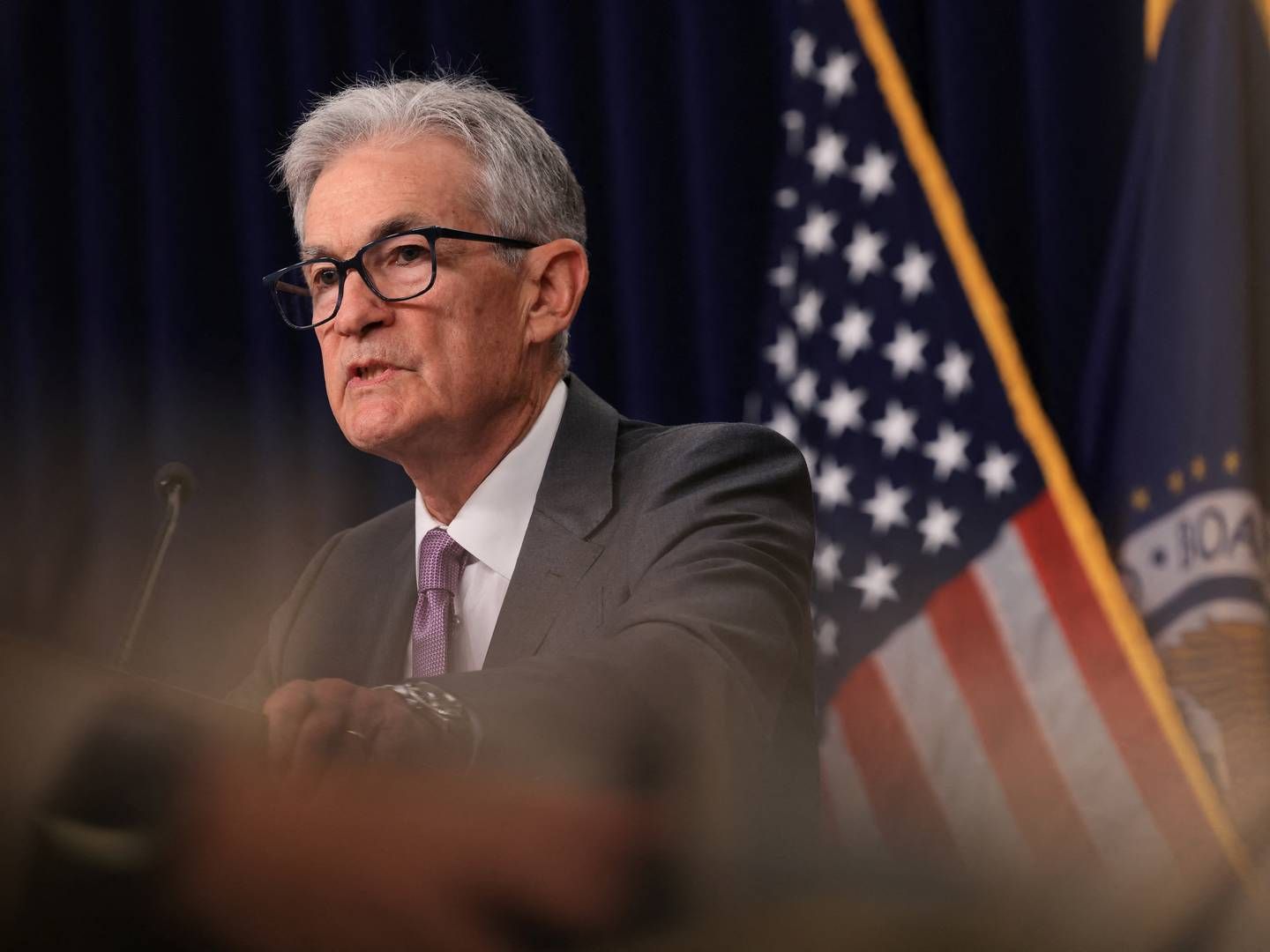 Federal Reserve-chef Jerome Powell. | Foto: Kevin Mohatt