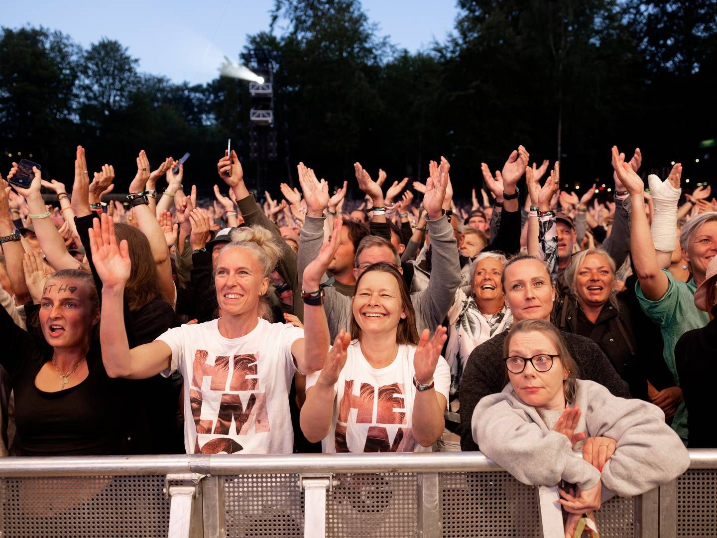 Svensk avis har øget sin dækning af festival for at få unge ind på mediets sider. Billedet her er fra Smukfest i Skanderborg. | Foto: Thomas Borberg/Ritzau Scanpix