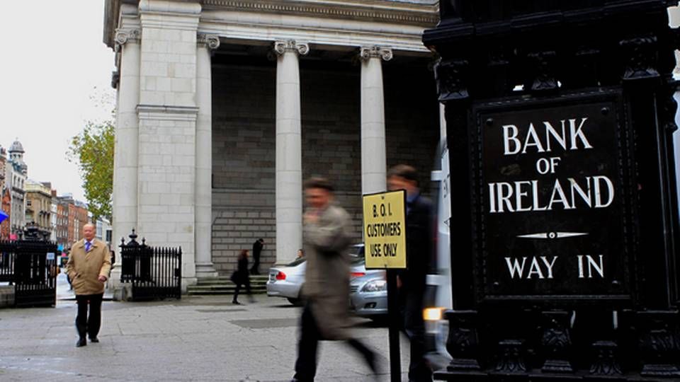 Bank of Ireland har valgt at kompensere nu i alt 10.300 kunder i forbindelse med den store irske låneskandale. | Foto: ritzau/AP/Peter Morrison