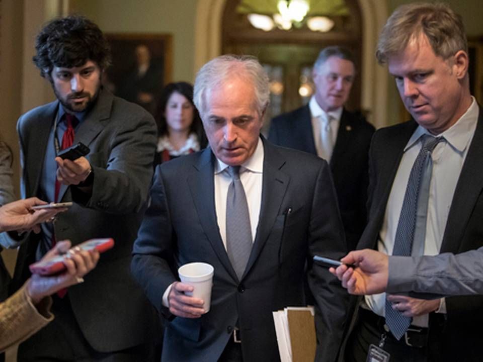 Bob Corker was the only Republican senator who voted against the tax reform, which was barely passed. | Photo: ritzau/AP/J. Scott Applewhite