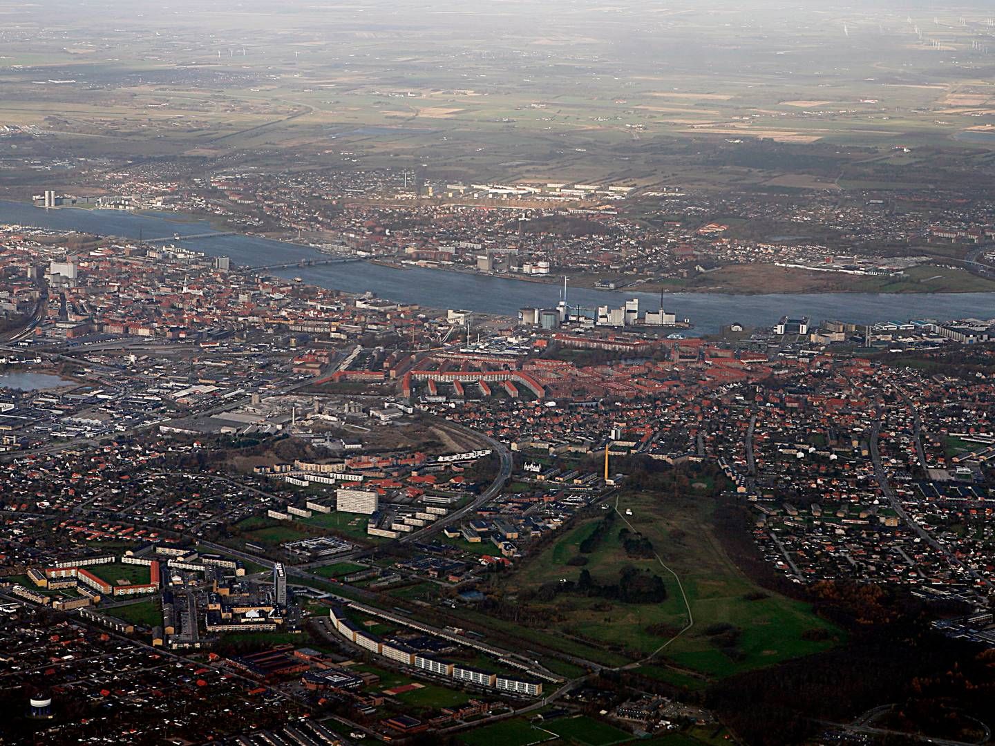 Den nordjyske hovedby Aalborg er en central del af Region Nordjylland. | Foto: /Scanpix Ritzau/Thomas Borberg/
