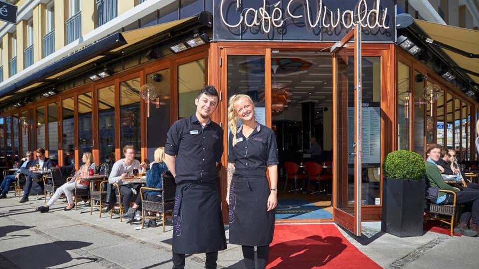 Café Vivaldi har i de seneste fem år tjent mere end 34 mio. kr. til ejeren Mustafa Delikta. | Foto: PR