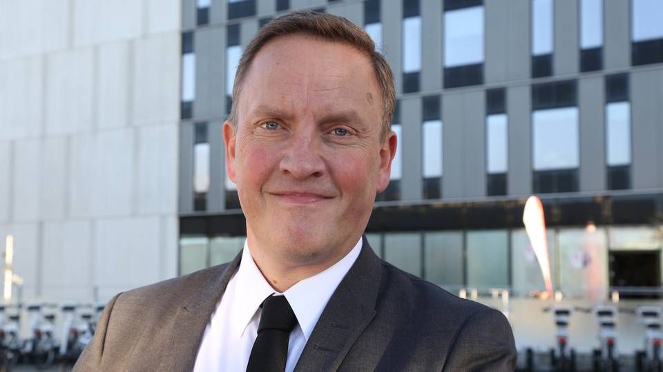 Finn Sture Madsen, driftsdirektør i Danske Shoppingcentre, fortæller, at omsætningen i første halvår i år begynder at ligne 2019. | Foto: PR