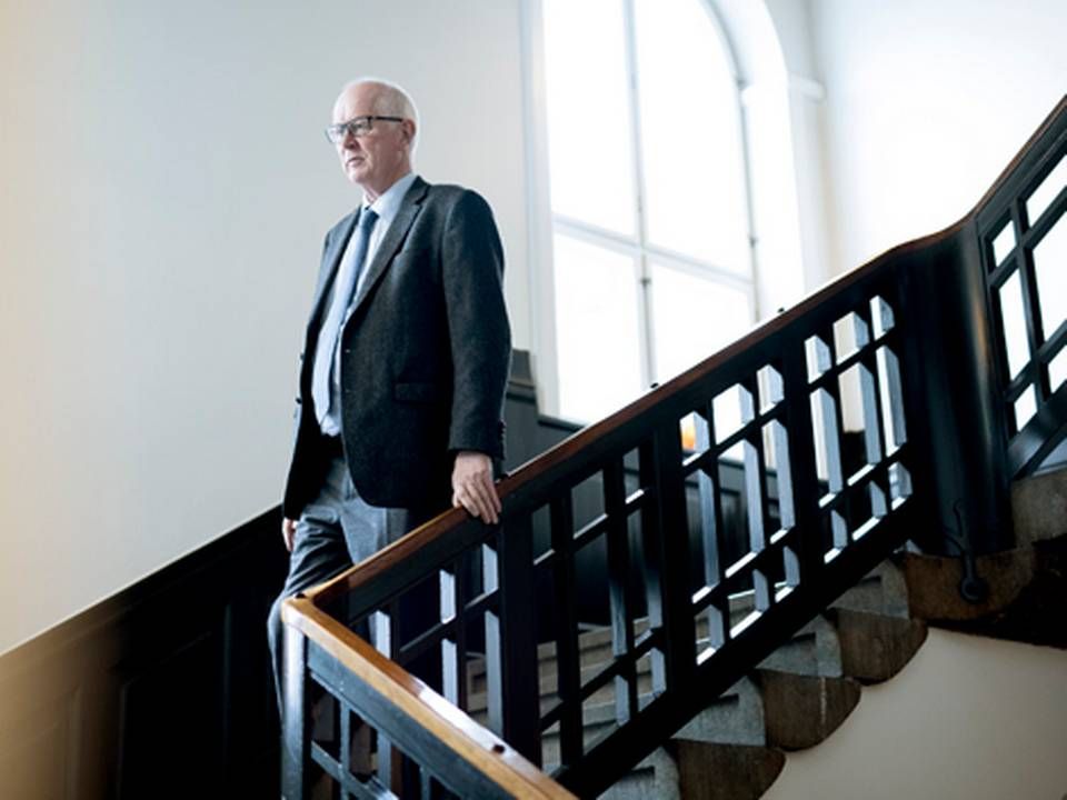 Advokat Steffen Ebdrup, bestyrelsesformand i De Forenede Ejendomsselskaber. | Foto: Mikkel Berg Pedersen