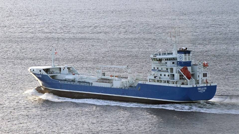 Tankskibet Tellus blev flaget ind i DIS i foråret 2010. Det indgår nu i sagen mod Sirius Shipping. | Foto: Sirius Shipping