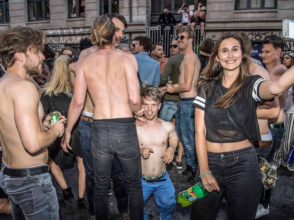 Distortion på Vesterbro i 2017. | Foto: Ritzau