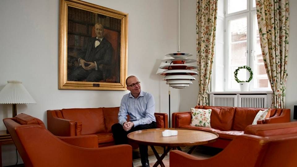 Kolding-borgmester Jørn Pedersen (V) er bekymret for ikke at have byggejord nok. | Foto: /ritzau/Ole Frederiksen